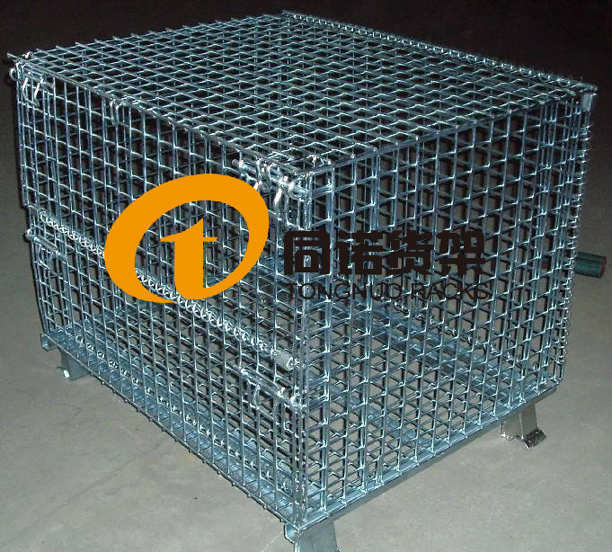 Folding warehouse cage,Steel storage cage,Storage cage manufacturer